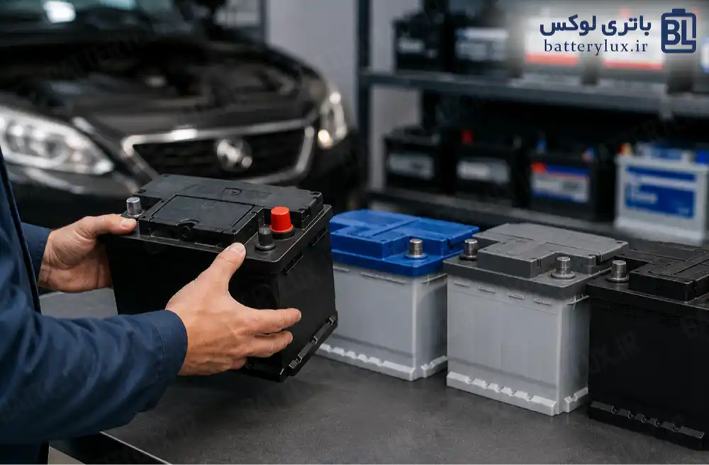 انتخاب باتری مناسب ماشین