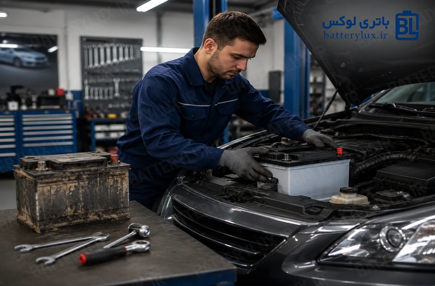 زمان تعویض باتری ماشین